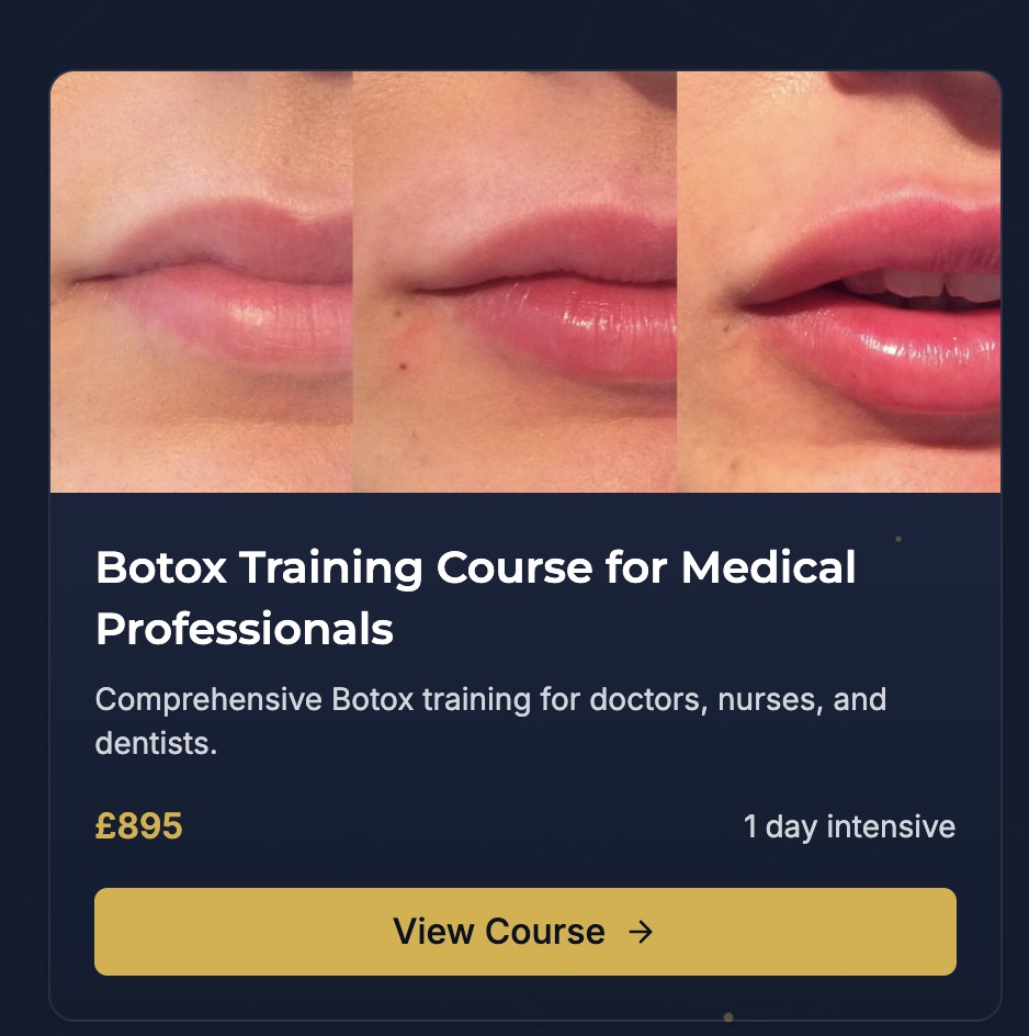 Cannula Filler Training Masterclass course training