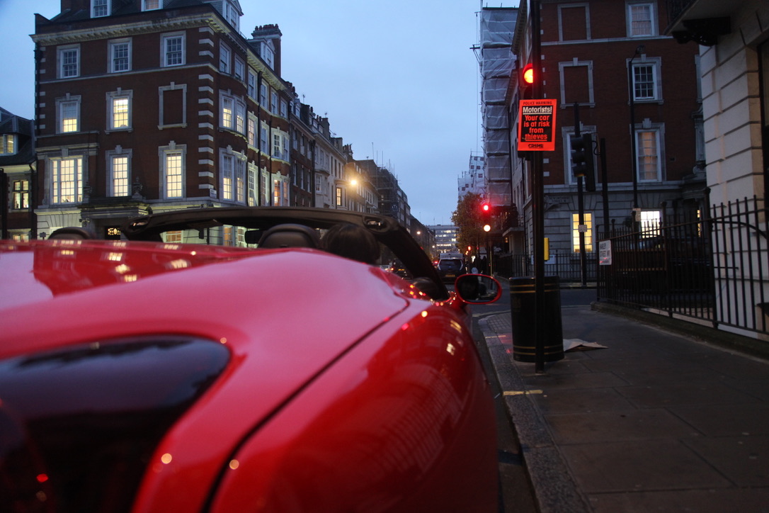 London street scene representing the prestigious business environment of Harley Street